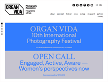 Tablet Screenshot of organvida.com